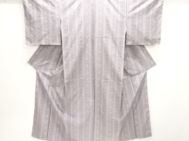 JAPANESE KIMONO / TSUMUGI / ENSEMBLE / WOVEN ABSTRACT